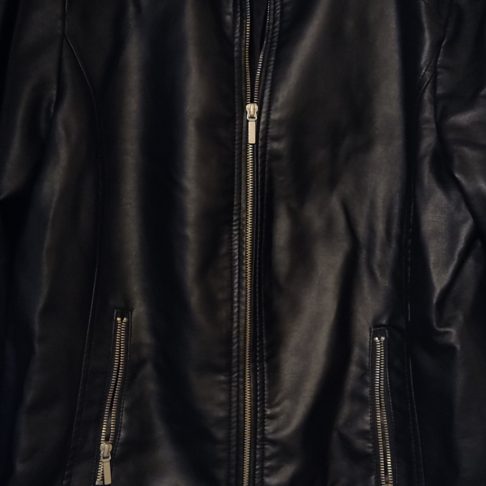 Pleather jacket